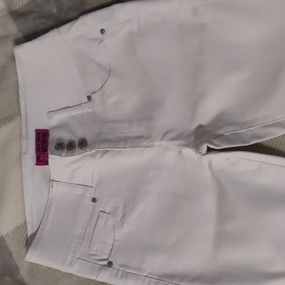 [NWOT] White Skinny Hi-Rise Jeans - Picture 2 of 2